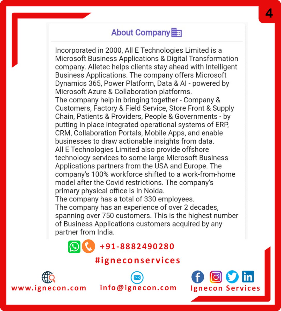 ServicesIgnecon's tweet photo. [ i for IPO, i for Ignecon ]
For more details visit our website https://t.co/OIKySQm0LU or
call us at +91-8882490280.
Consultancy fee is applicable*
#igneconservices #igneconconsultancy #IPO2022 #ipoupdate #iponews #Sebi #BSE #NSE #iponew #IPOservices #etechnologies #Technologies https://t.co/zcCVLC48h4