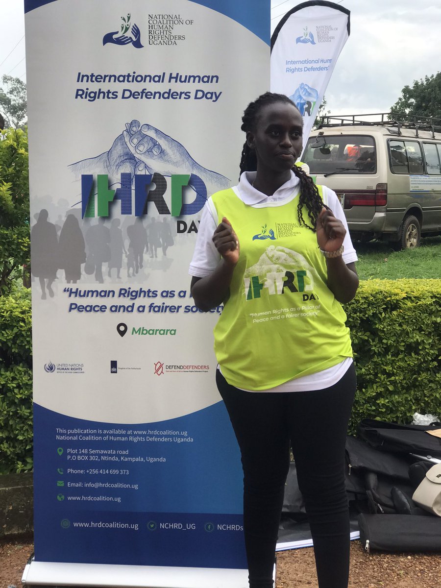 Awesome Mind Speaks (@awesomemindspks) on Twitter photo DAY 1: In celebration of the International Human Rights Defenders Day, <a href="/AwesomeMindSpks/">Awesome Mind Speaks</a> is privileged to be part of the celebrations happening in Mbarara.
<a href="/FundHumanRights/">The Fund for Global Human Rights</a> <a href="/Human_Defenders/">HumanRightsDefenders</a> <a href="/dhrlab/">Digital Human Rights Lab</a> <a href="/HDefende/">HUMANRIGHTSDEFENDERS</a> DAY 1: In celebration of the International Human Rights Defenders Day, <a href="/AwesomeMindSpks/">Awesome Mind Speaks</a> is privileged to be part of the celebrations happening in Mbarara.
<a href="/FundHumanRights/">The Fund for Global Human Rights</a> <a href="/Human_Defenders/">HumanRightsDefenders</a> <a href="/dhrlab/">Digital Human Rights Lab</a> <a href="/HDefende/">HUMANRIGHTSDEFENDERS</a>