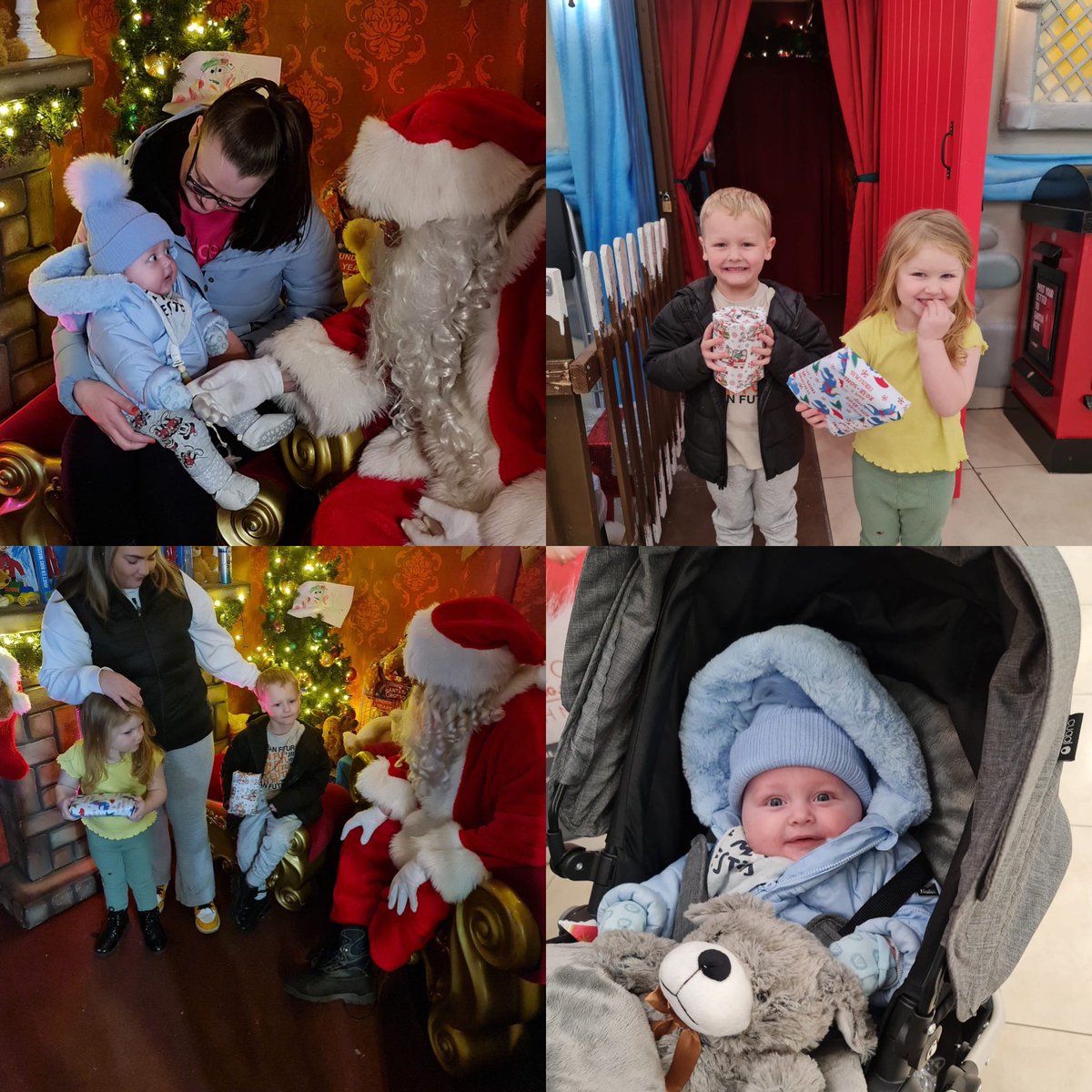 We have been visiting Santa this week 🎅 Time together creating magical &amp; positive memories #familytime #festivestories #positivememories
