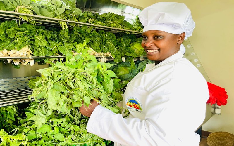 WWF_Kenya's tweet photo. "Mine is to thank the @EUinKenya for funding the Green Horticulture at L.Naivasha #GOALAN project. Naivasha town today boasts the first green shop in Africa. As the project ends, we need to talk to hoteliers around L.Naivasha to source produce from these farmers," @enock_kiminta. https://t.co/8JxXbAdp9k