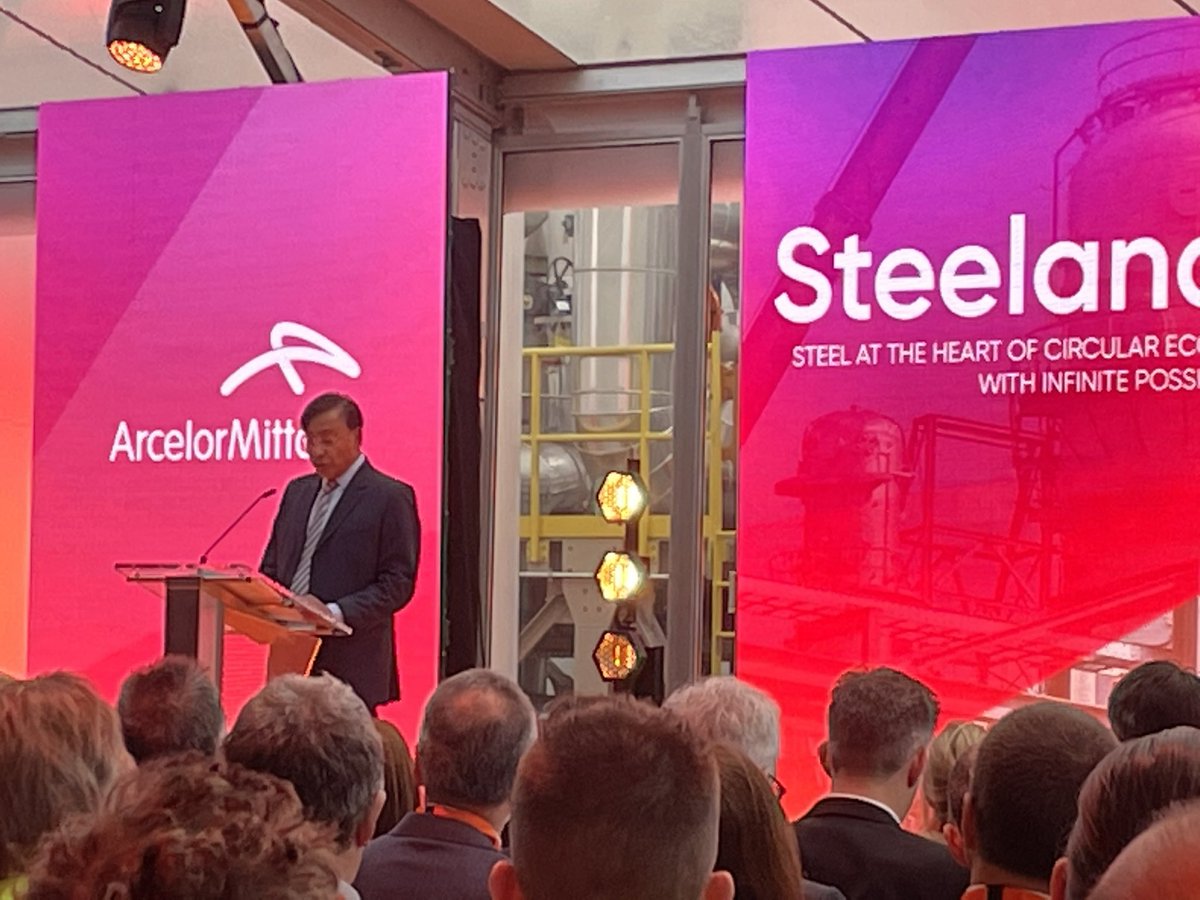 #Steelanol will cut #CO2 emissions at the #Gent #Steelworks by 350.000 tonnes & produce 64.000 tonnes of ethanol. @ArcelorMittal @LanzaTech