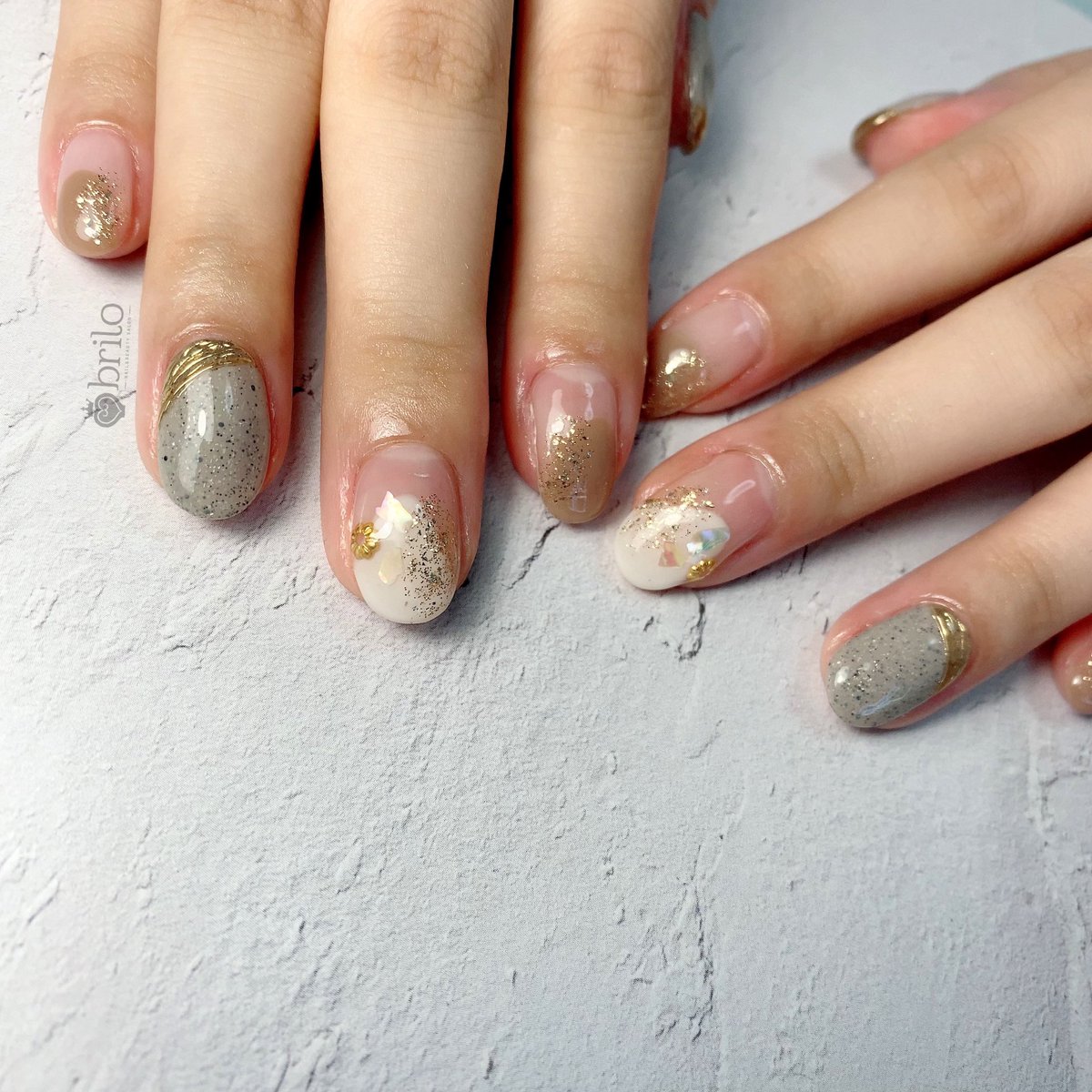 BriloNail's tweet photo. 塗りかけニュアンスネイル✨
#brilo #ブリーロ #ニュアンスネイル #塗りかけネイル #おしゃれネイル #キラキラネイル #ミラーネイル #ラメネイル #定額ネイル #ジェルネイル #パラジェル #江戸川区ネイルサロン #船堀 #葛西 #西葛西 #瑞江 #篠崎 #本八幡 #ネイリスト募集 #お気軽にお問い合わせ下さい https://t.co/jOb21R4reE