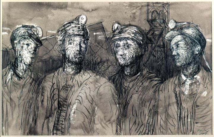 Spread the news: our new exhibition, Henry Moore: Drawing in the Dark, opens next week! Explore the largest collection of the artist's coalmining drawings ever exhibited from 16 Dec. Curated by @UniHertsArts, supported by Henry Moore Foundation and <a href="/ace_national/">Arts Council England</a> #DrawingInTheDark