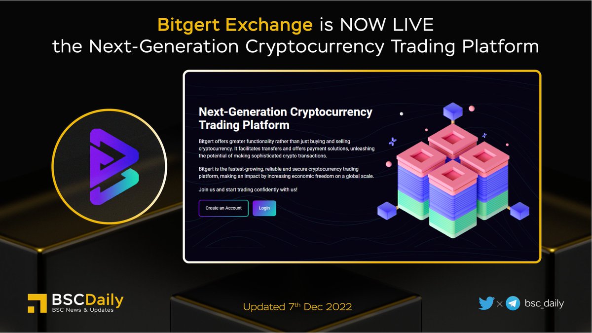 bsc_daily's tweet photo. 🎉 @bitgertbrise Exchange is NOW LIVE - The Next-Generation Cryptocurrency Trading Platform🔥

#BitgertExchange - the fastest-growing, reliable and secure cryptocurrency trading platform, making an impact by increasing economic freedom on a global scale🧬

More details

#BNB #BSC https://t.co/LA1rxon9mP