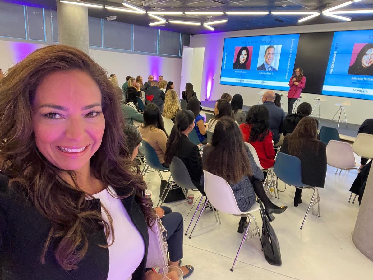 yvettecwillis's tweet photo. I met some amazingly smart women (and men) yesterday at the Latina Tech Founders Forum event at Nasdaq in SF! Thank you @sandralopez for including me in this group of ‘badass’ Latinas! 

Never underestimate the power and determination of Latinas. 

#latinasinbusiness https://t.co/NJMqjw2dMR