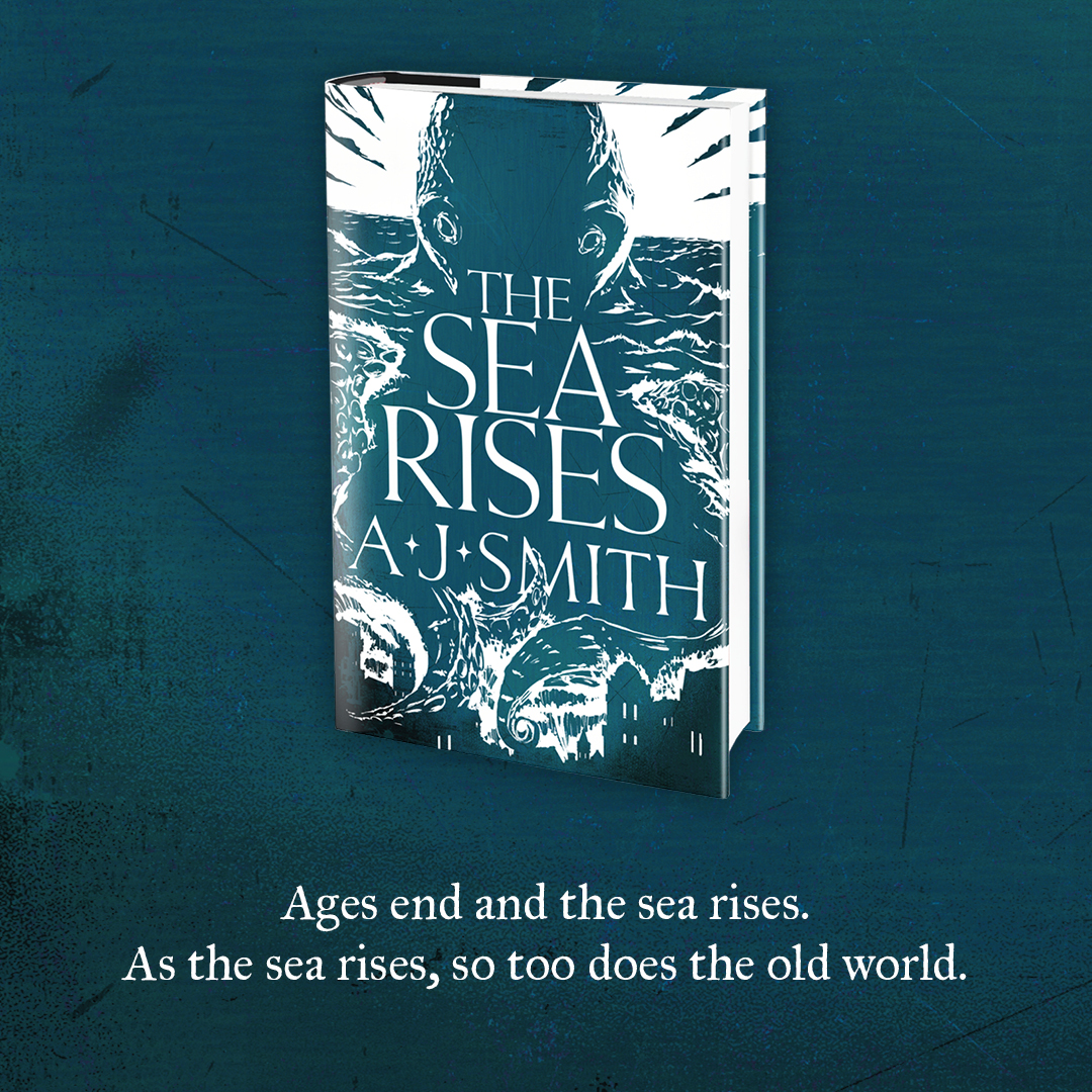 Happy paperback publication day #TheSeaRises by A.J. Smith (<a href="/Smith23AJ/">AJ Smith</a>) 🎉

Ages end and the sea rises.

As the sea rises, so too does the old world 🐙

Get your copy here: amzn.to/3DuowU3