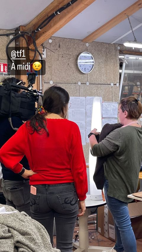 C'est un secret mais on passe dans le 13h de <a href="/TF1/">TF1</a> ce jeudi.