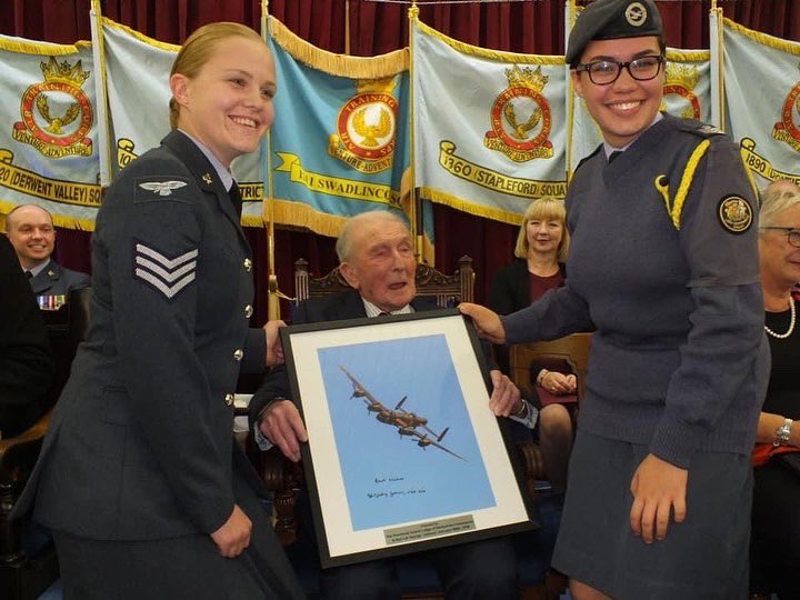 Genuinely saddened to hear this news! An absolute legend has passed away peacefully in his sleep yesterday aged 101! Squadron Leader George ‘Johnny’ Johnson was an amazing and funny man!
#johnnyjohnson