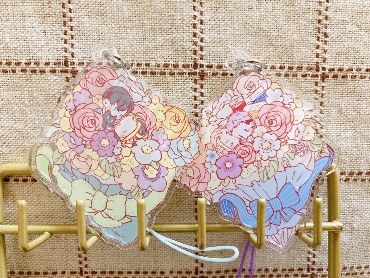 花束風💐アクキー
(マイ武、ワカ真、とらふゆ、ドラみつ) 