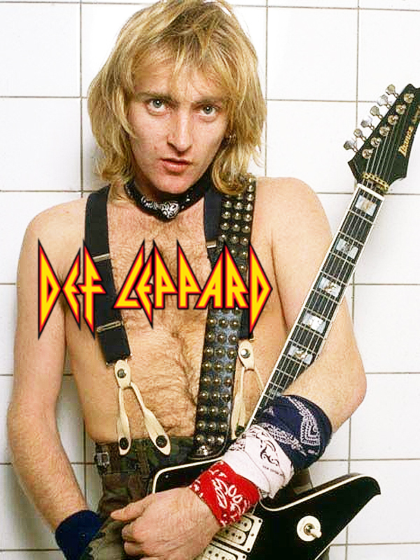 Happy Birthday Phil Collen!
(December 8, 1957) 