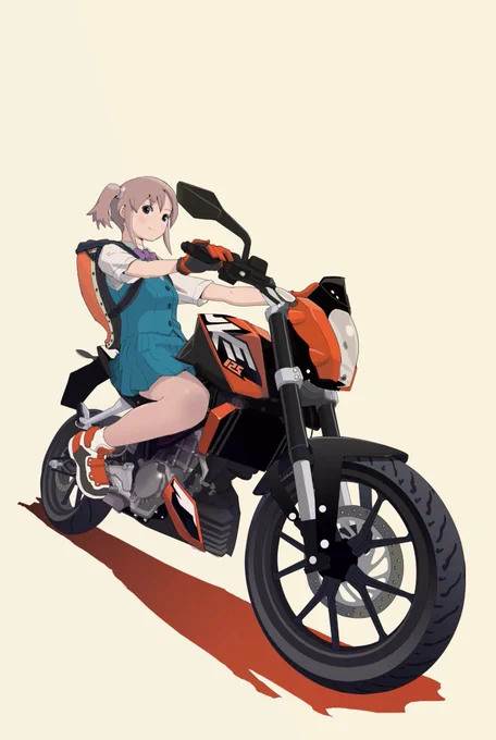 自分が描くにしては大きめのバイクまとめ 