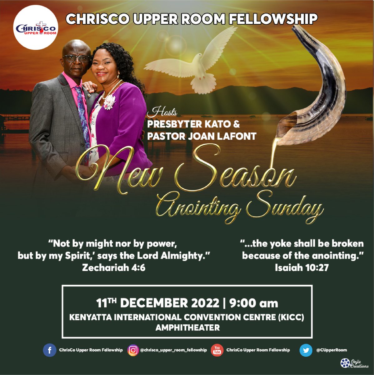 CUpperRoom's tweet photo. Welcome to our service this Sunday.
It will be an anointing service,don't miss out.
#NewSeason
#CURF
#WhereGodDwells
#Inviteafriend https://t.co/YYfrVy4MEU