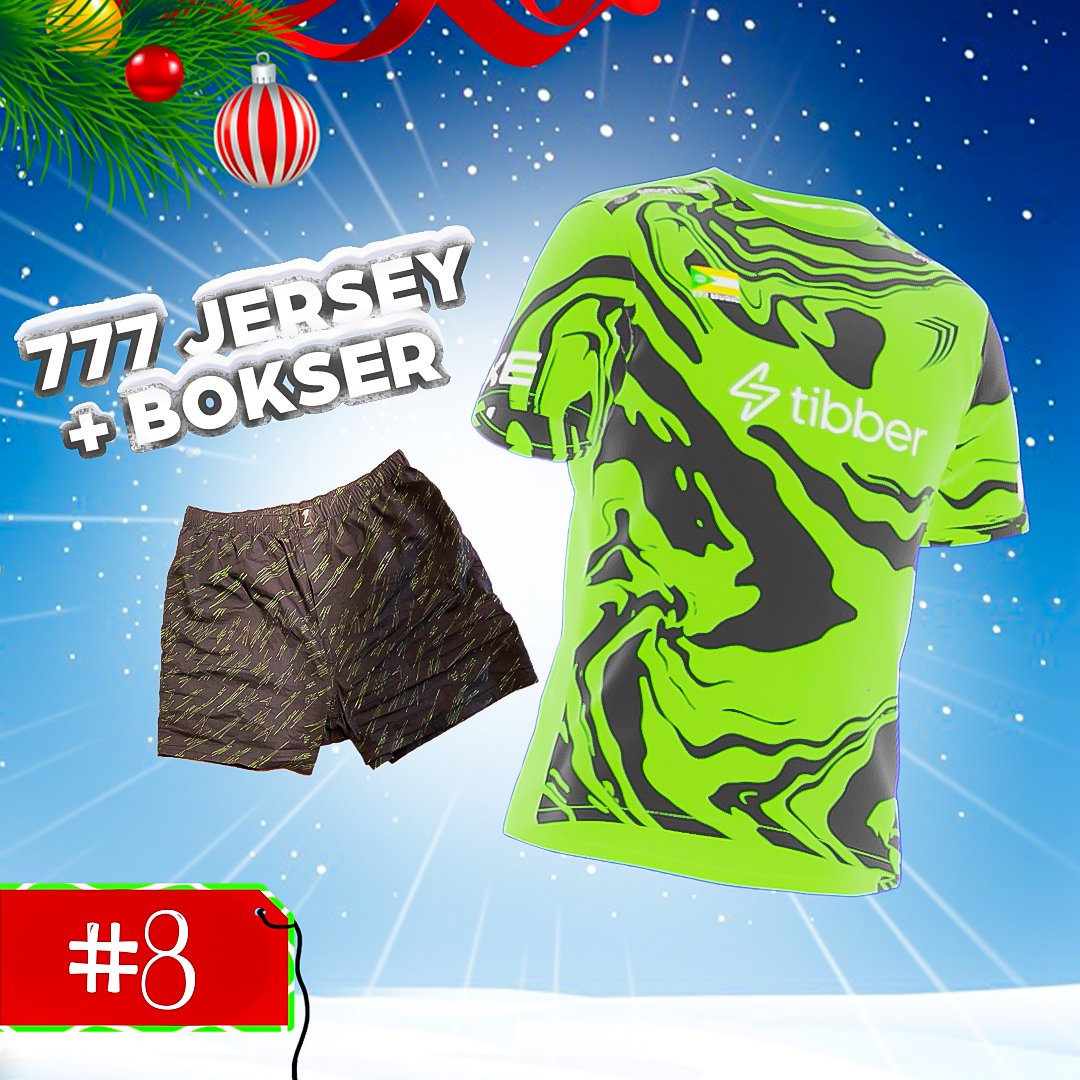 777esports's tweet image. ✨Luke 8✨ er åpen! Vi gir bort en 777 drakt og vår kjente bokser! 💚

Følg og retweet for å bli med i trekningen! 🎅🏼🎄(Vi sjekker.)

Du kan også delta på instagram! 

🕐(Trekningen skjer kl: 20:00 - 08.12.22)🕢