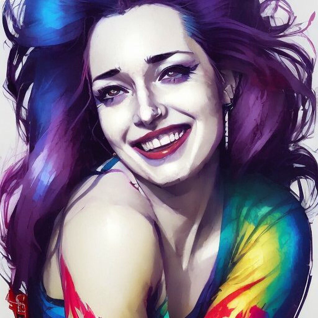 DandelionHuney's tweet photo. Loving the psychedelic vibe on this avatar from the Lensa app. #ai #AI #AIArtwork https://t.co/pUJZg0YttO