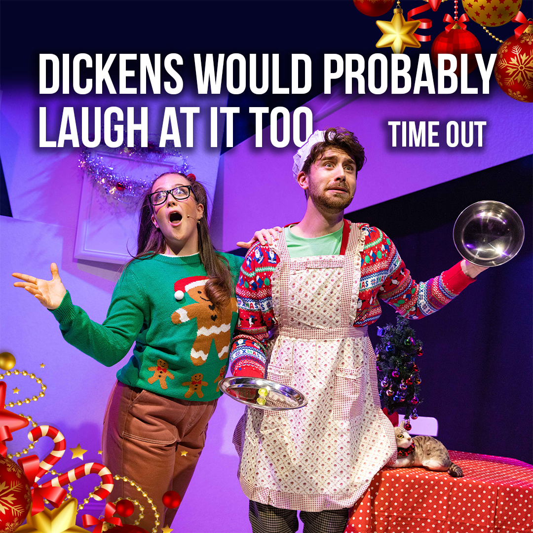 TheOtherPalace's tweet photo. 💥 Slaaaay bells are ringing and the reviews are in for 👻 Ghosted - Another F***ing Christmas Carol 🎄. Check them out &amp; book your tickets NOW: https://t.co/XxT5e1rA40
@WhatsOnStage @TimeOutLondon @gaytimes @JonBradfield @beckettdirector @Liam_mchugh_ @Natbo31 @NBiddington https://t.co/xlsSmkfTVJ