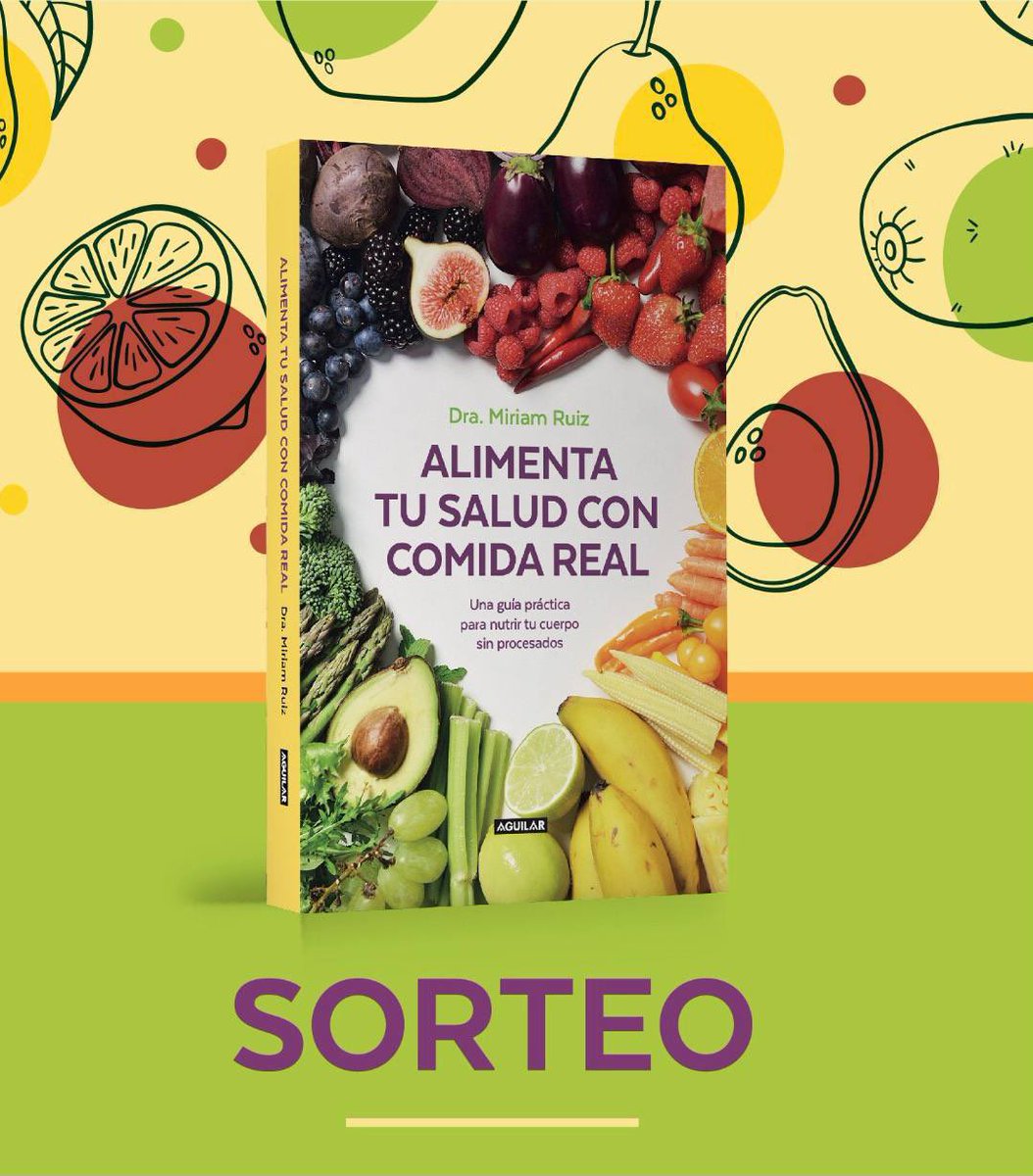 Miriam_RG's tweet photo. 📚 Sorteo TRES EJEMPLARES FIRMADOS de mi libro “Alimenta tu salud con comida real”

✅ El único requisito para participar es formar parte de mi canal gratuito de Telegram 👉🏻 https://t.co/J3qWMmbydu

📣 Tenéis hasta el domingo 11 que anunciaré a los ganadores

🍀 ¡¡SUERTE!! https://t.co/k0fF2Vqfjs