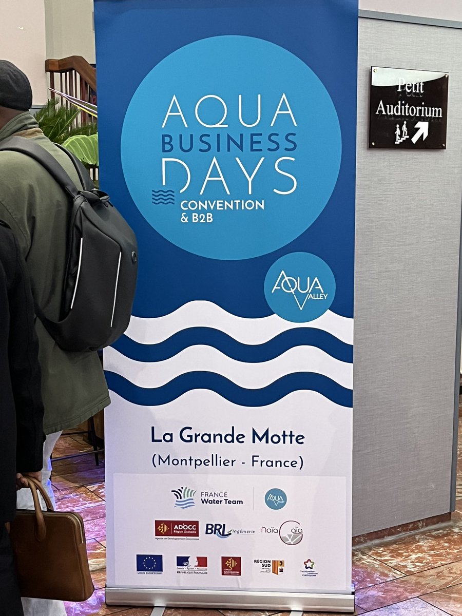 60Heinstein's tweet photo. Today at #AquaBusinessDays by our partner @PoleAquaValley @FranceWaterTeam #Montpellier #France with @WaterAllianceNL and member @CirTecBV #water #reuse #cellulose #mkb #nbso #export @TsWaterMaritiem https://t.co/2y9w4aeBgG