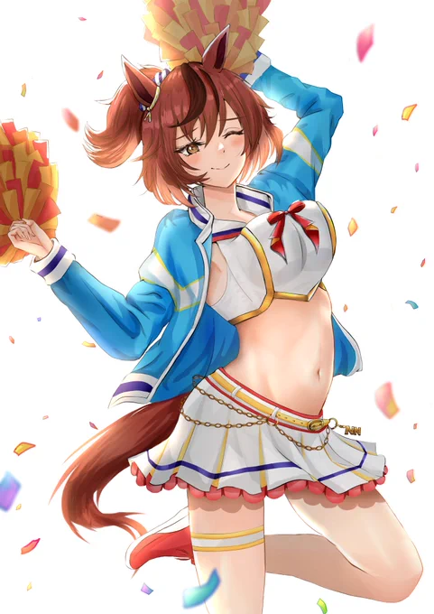#今年も残りわずかなので今年一番伸びた絵を貼る見た絵描きさんも強制でやる#ウマ娘ナイスネイチャでした 