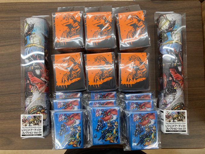 新作の予約販売も デジモンカード TSUTAYA 限定 スリーブ 渡辺けんじ