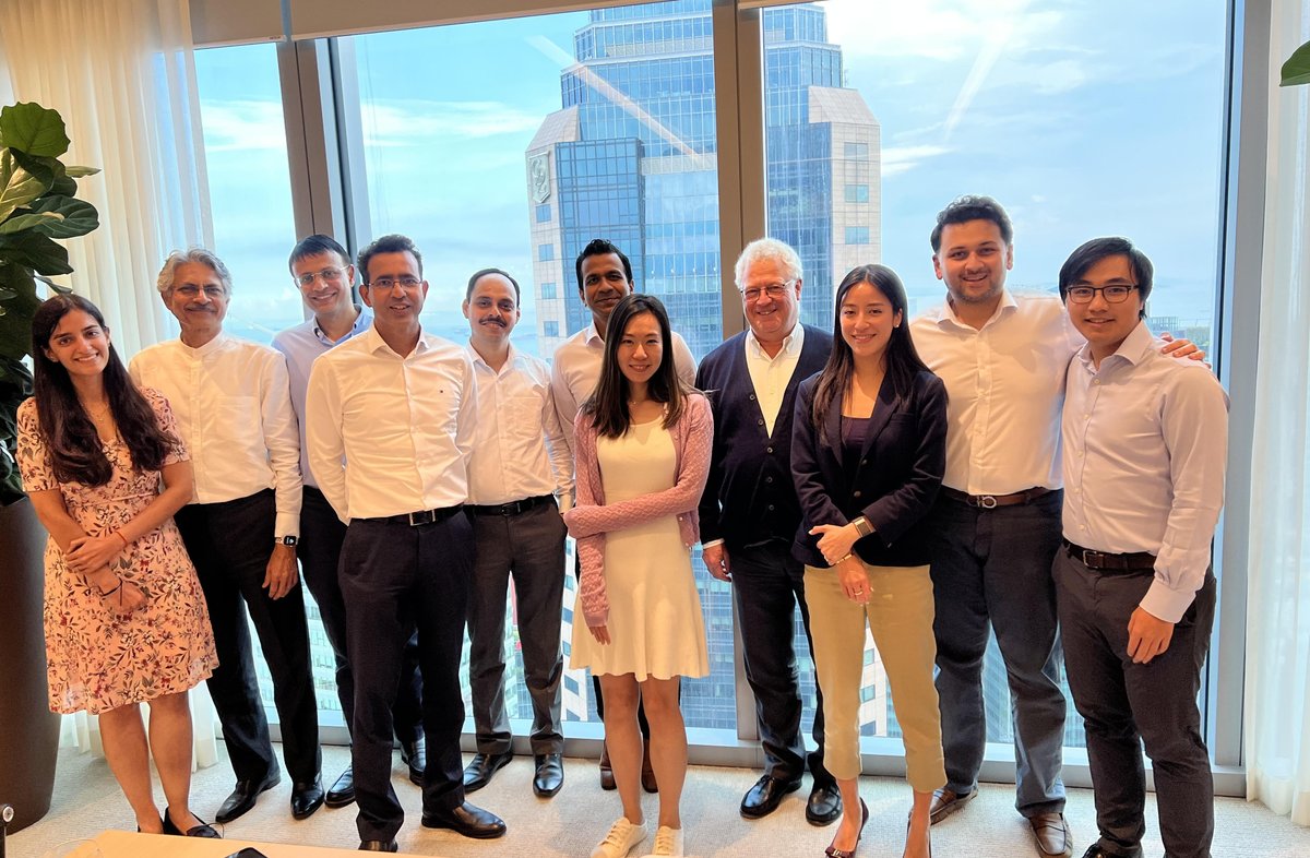 Of power-packed meetings -- <a href="/parag1sharma/">parag</a>, our founder &amp; CEO, and <a href="/shyam2602/">S Sharma</a>, our CFO, meets with the O2 Power board comprising <a href="/eqt/">EQT Group</a> and <a href="/Temasek/">Temasek</a> members in Singapore.
#investors #renewableenergy
