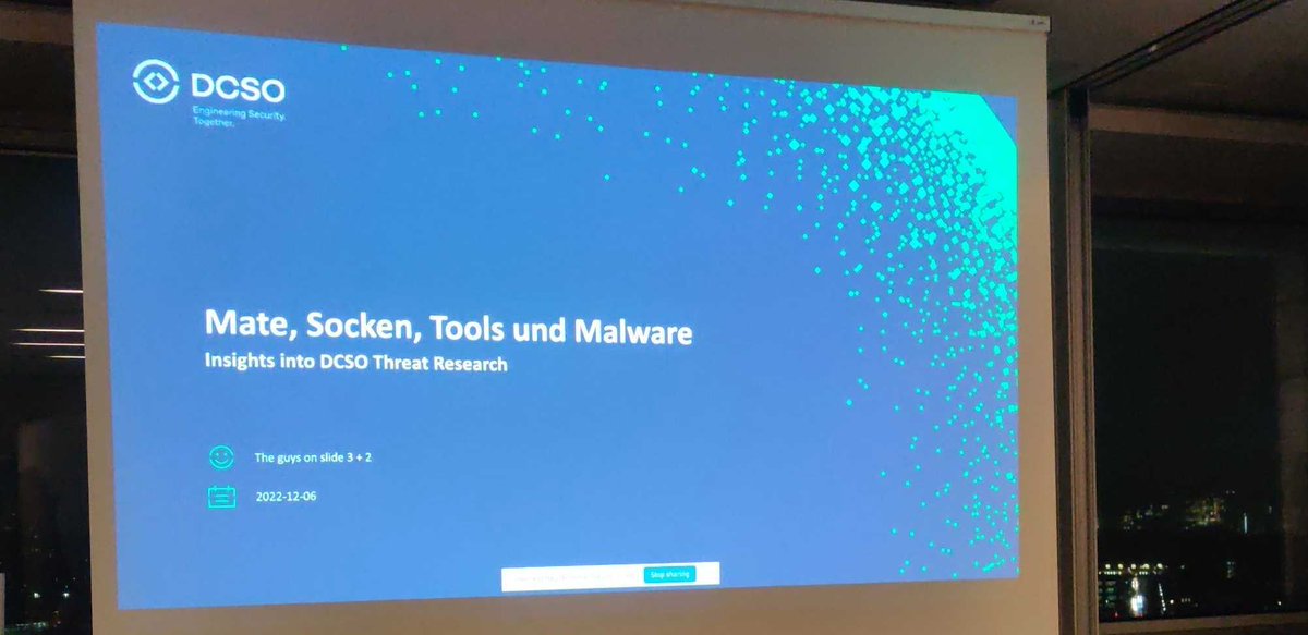 DCSO CyTec tweet media