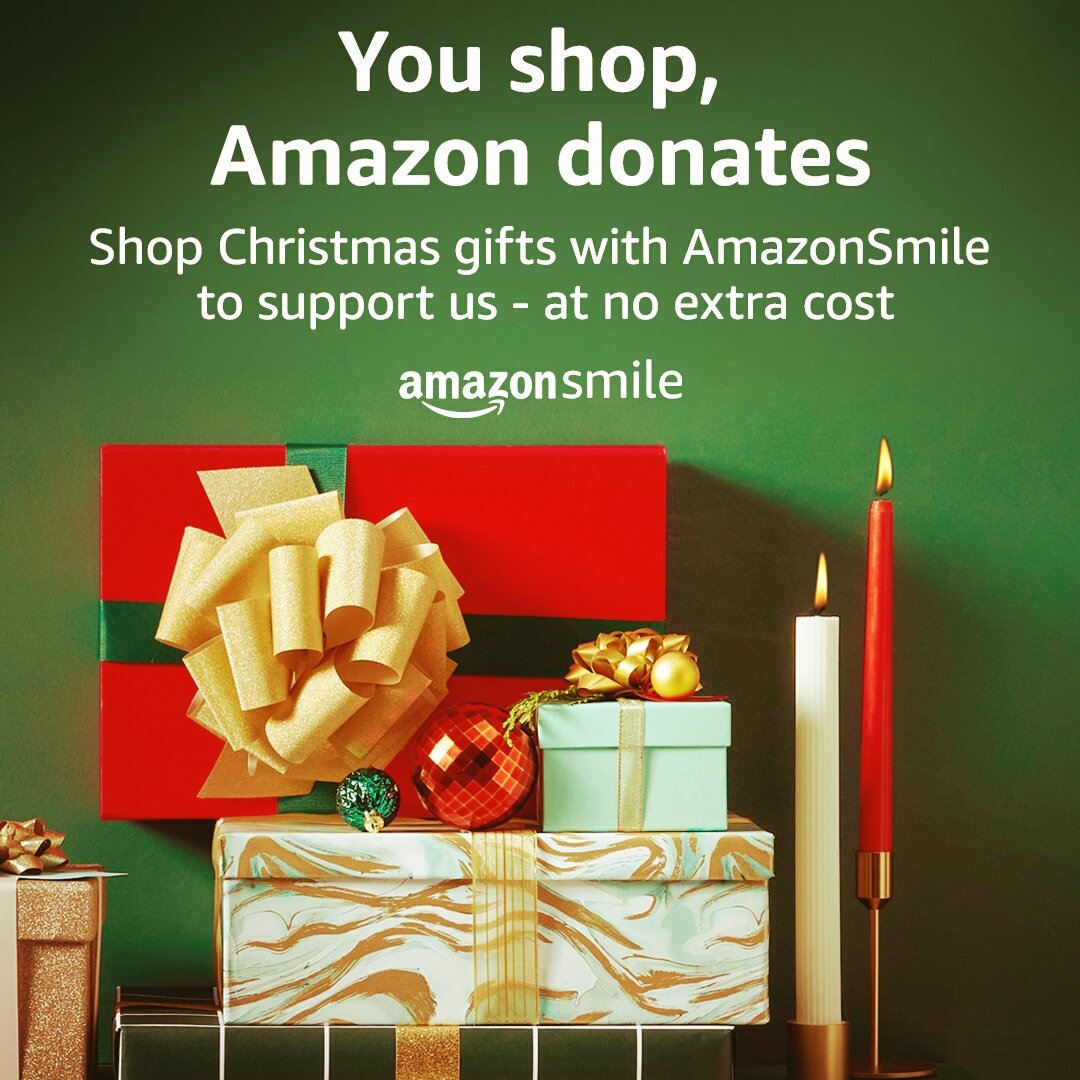 If you're doing your #christmasshopping with #Amazon, you can help us too, at no extra cost!

#AmazonSmile #charity #fundraising