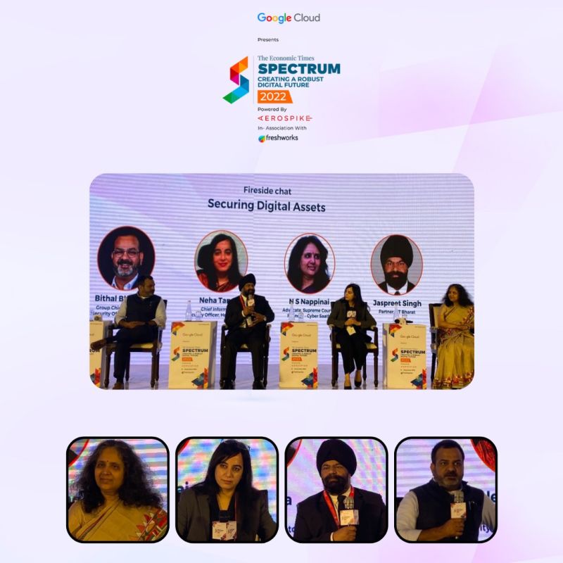 ET_CIO's tweet photo. The need of the hour is to protect digital assets at the heart of transformation.🔒 But how can companies go about it, really? We're finding out at this amazing fireside chat.

Discover here: https://t.co/1mP05eDCNy

#ETCIOSpectrum #5G #IOT #NewDelhi #Summit #etcio https://t.co/AuVJT7sFJu