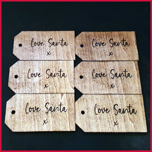 KenMidgleyCraft's tweet photo. Laser cut and engraved wooden present tags for sale.
You can have both sides or only just one size engraved.
Approx sizes 8cm x 4.5cm x 0.2cm
If you wish to order several or more of these, please contact for discounts. https://t.co/Bz0wSCkVBC https://t.co/LUqQAcG6db