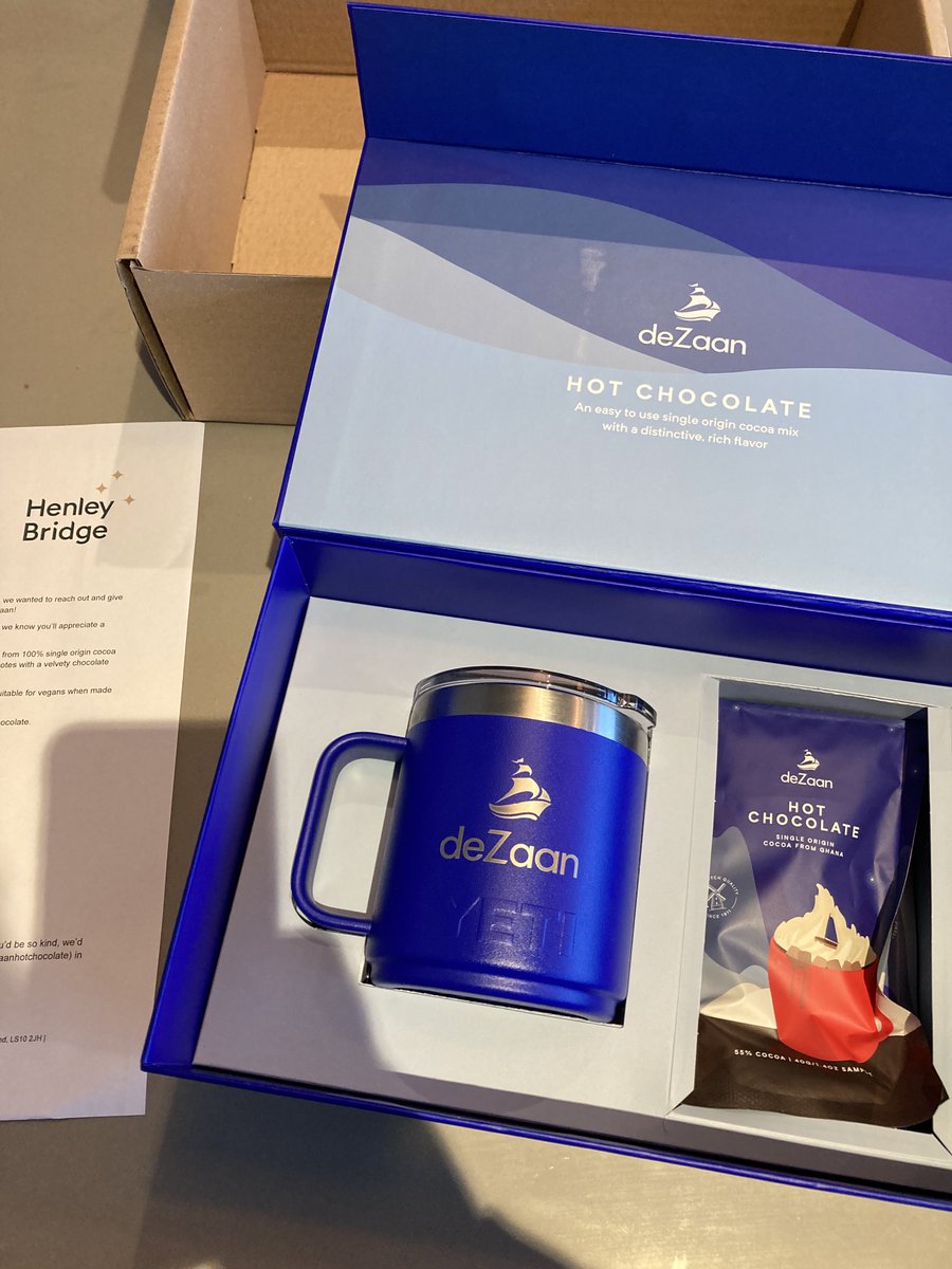 Thankyou very much <a href="/hbingredients/">Henley Bridge</a> <a href="/dezaancocoa/">dezaancocoa</a>  for my gift pack. Excellent product and would recommend to all hot chocolate enthusiasts out there 😋