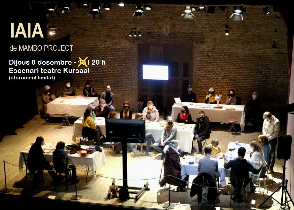 gallinermanresa's tweet photo. Avui dijous a les 20 h a l'escenari del teatre @Kursaalmanresa es presenta IAIA de #MamboProject. Entrades a https://t.co/DlUFjYR8Co https://t.co/pbvZnpjmSW