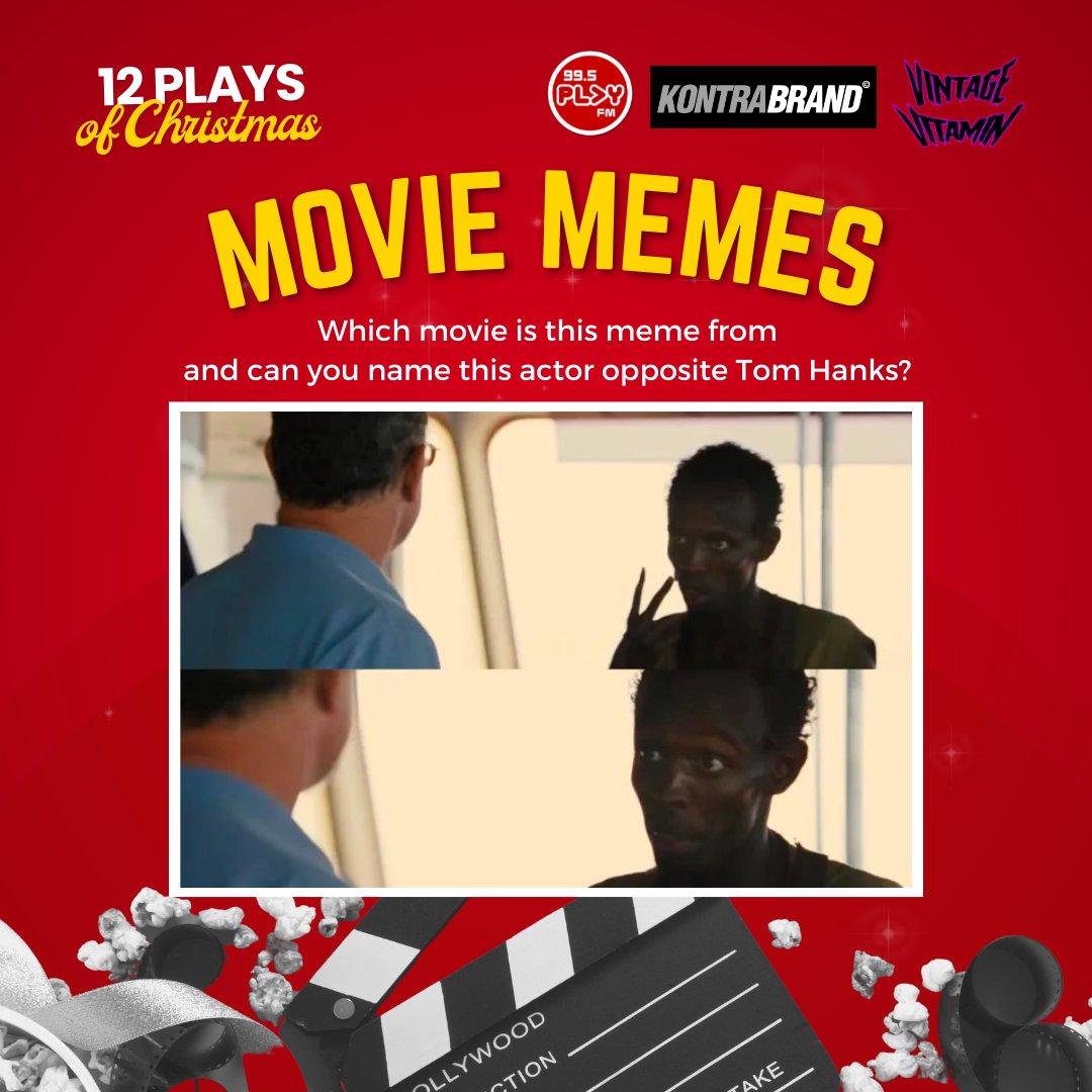 995PlayFM's tweet image. On the fifth day of #12PlaysOfChristmas, we're playing MOVIE MEMES! 🎬👀

Reply with your answer and your full name for a chance to win a PHP 3000 voucher from Kontrabrand and Vintage Vitamin MNL! 🤩✨

Tune in to #FirstThing995 with @_StanSy now!