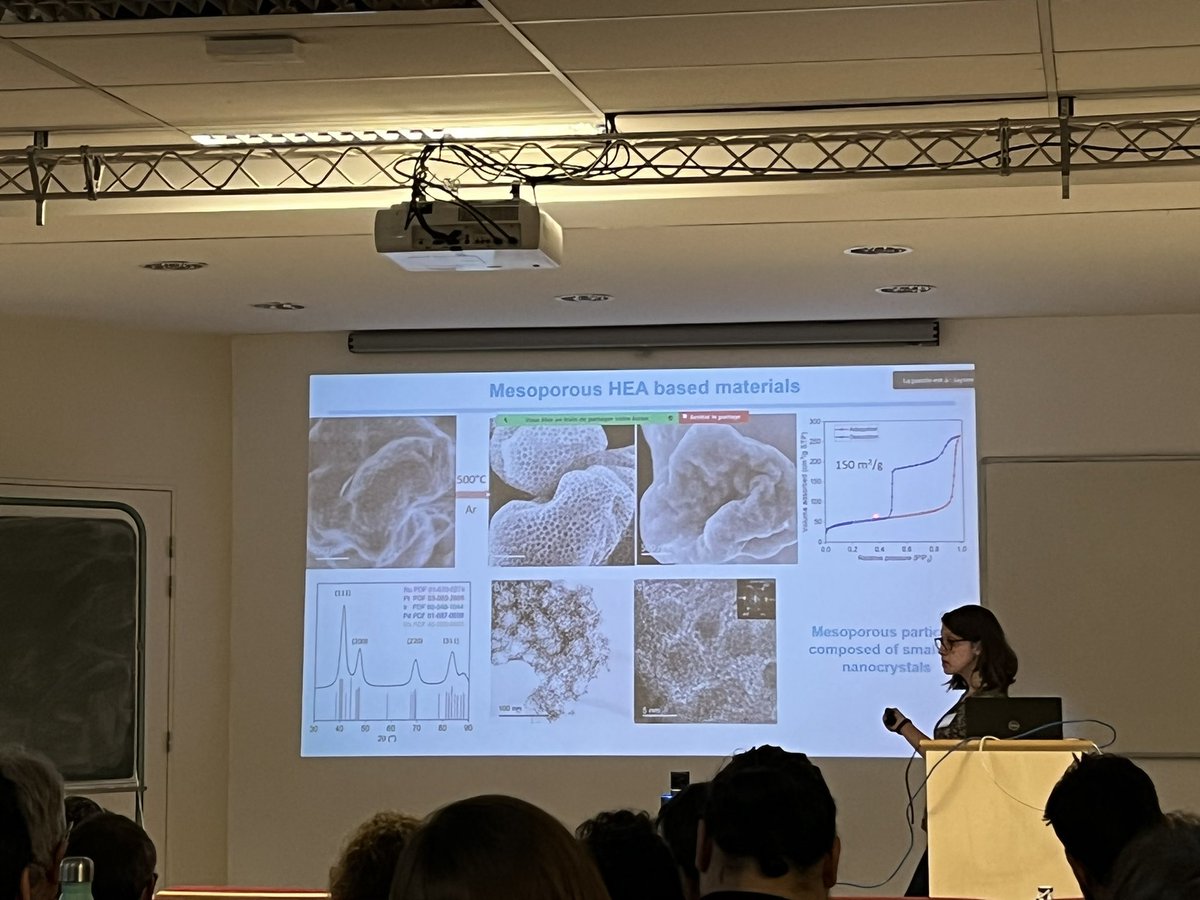 jennifer (@jenniferperon) on Twitter photo Bravo <a href="/MariaLetizia_DM/">Maria Letizia De Marco</a> for presenting her beautiful work on porous HEA at the International workshop on Nanoalloys! Bravo <a href="/MariaLetizia_DM/">Maria Letizia De Marco</a> for presenting her beautiful work on porous HEA at the International workshop on Nanoalloys!
