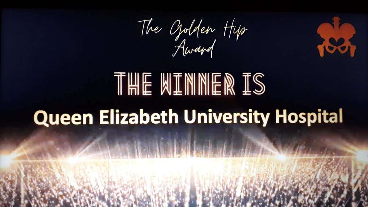 GriOrtho's tweet photo. Congratulations to QEUH. #scothip22 https://t.co/ns0i3KcVVx
