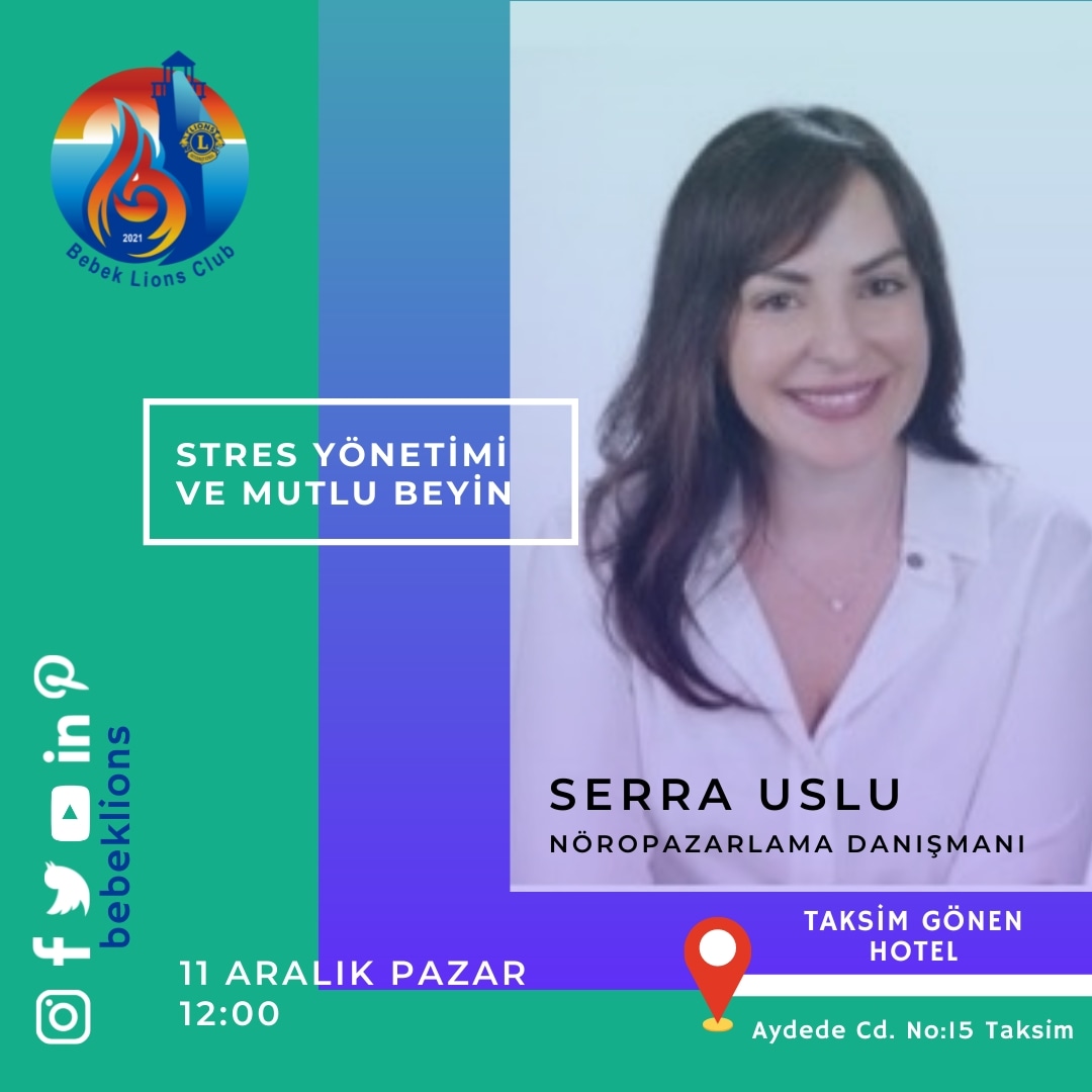 caslanoglu's tweet photo. Çağın en büyük dertlerinden biri olan #stres ile başa çıkabiliyor muyuz? Onu yönetebiliyor muyuz? Gelin sorularımıza cevapları Sn. Serra Uslu'dan alalım. Aralık ayı toplantımızda hep birlikte olalım. Bekliyoruz 🦁
#lionstürkiye #lions118t #md118 #lionsinternational #lionsclubs https://t.co/7YkKdI5SgO