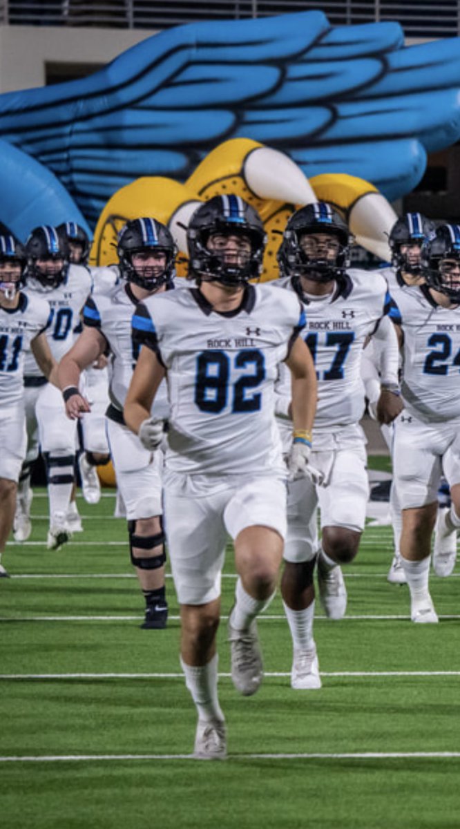 RockHill_FB's tweet photo. Huge shout out to our Academic All-State Recipients! This is a tremendous honor and we’re so proud of you! #LEO

Casey Adjei
Kyleigh Aldridge
Katie England
Mason Belle-Isle
Chris Dutil 

Congrats! @PISD_Athletics @RockHillHS https://t.co/T3A6tJSE7S
