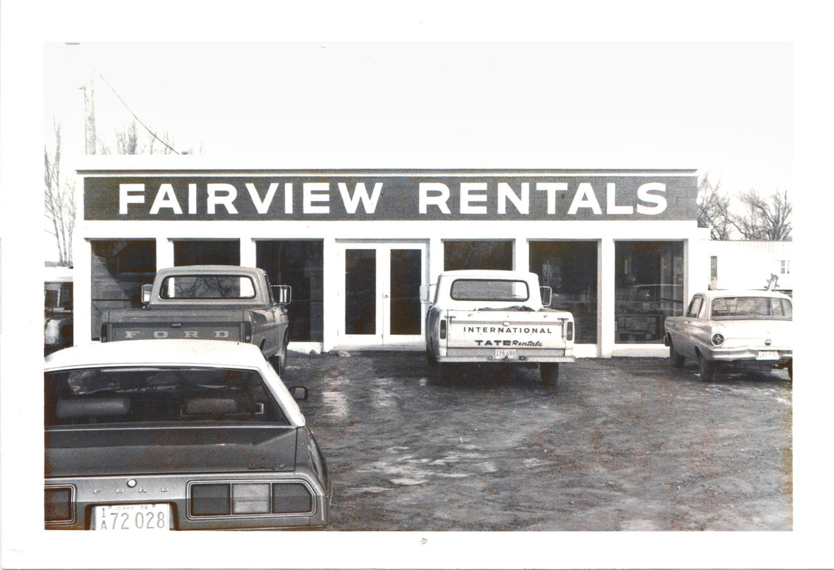 Tates Rents has been serving Idaho since 1946! #throwbackthursday