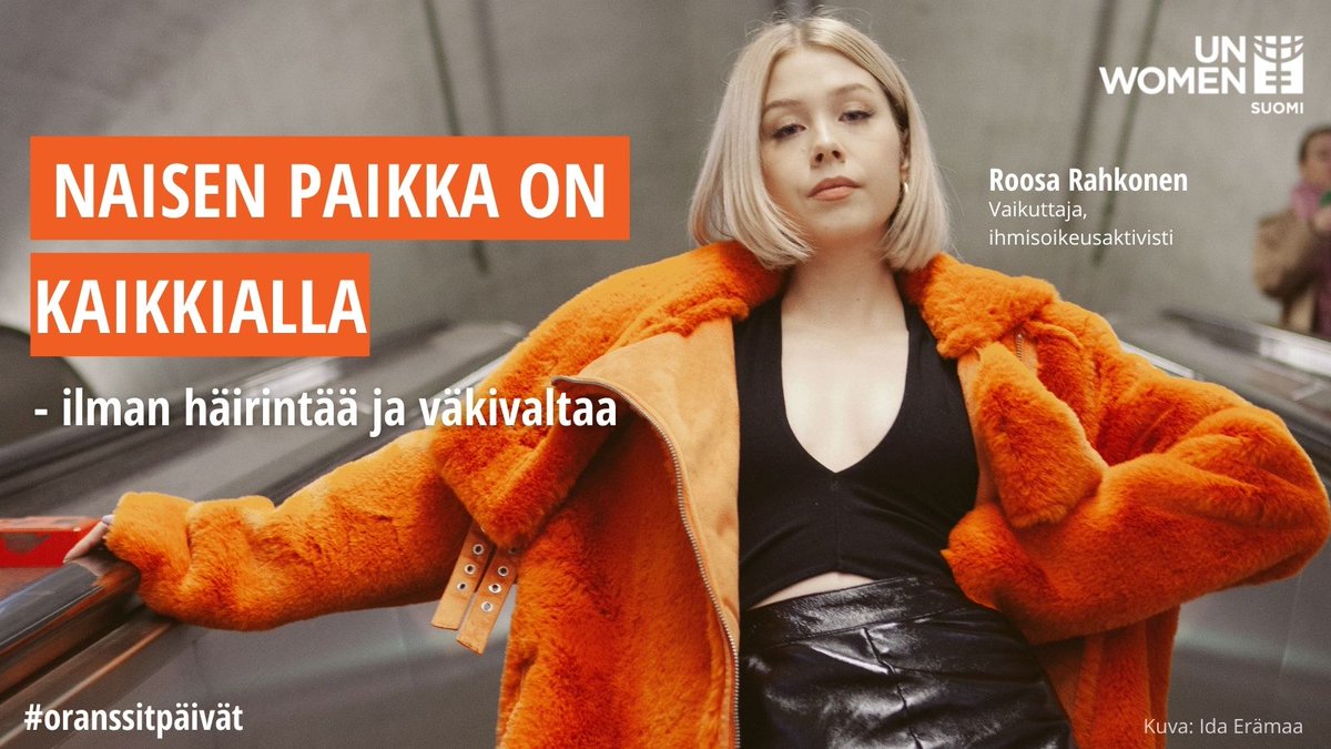 salsaari's tweet photo. YK:n Oranssit päivät -kampanjaa vietetään naisiin kohdistuvan väkivallan pysäyttämiseksi.

Kuuntele viime vuotinen podimme aiheen tiimoilta. #kampanja #Oranssitpäivät @UNWomenSuomi https://t.co/oq5wp0Yeg7