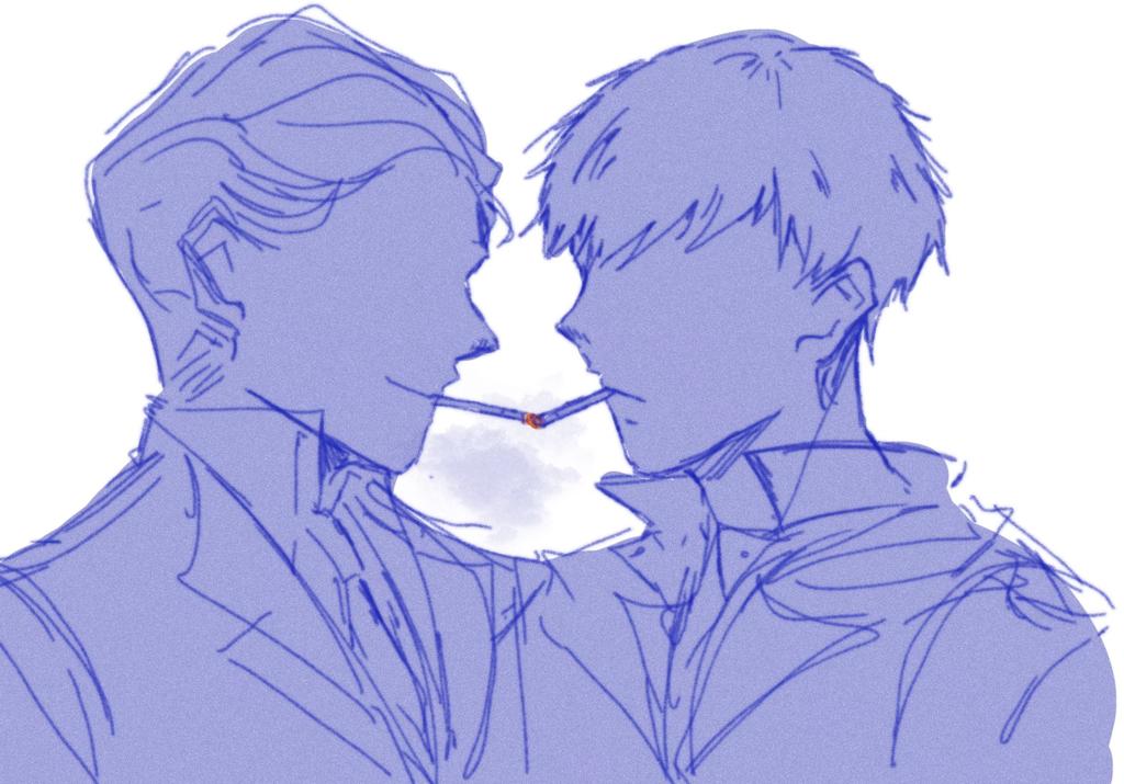 shiqing474747's tweet photo. #Mystrade #Sherlock #GregLestrade #MycroftHolmes https://t.co/bdJp2kMGlt