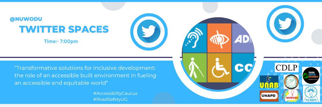 nuwodu's tweet photo. This time tomorrow, join us in a chat with @UNAPD as we discuss the role of an accessible built environment fuelling an equitable world! https://t.co/529fC8dkLi https://t.co/WQTX2r7o7x