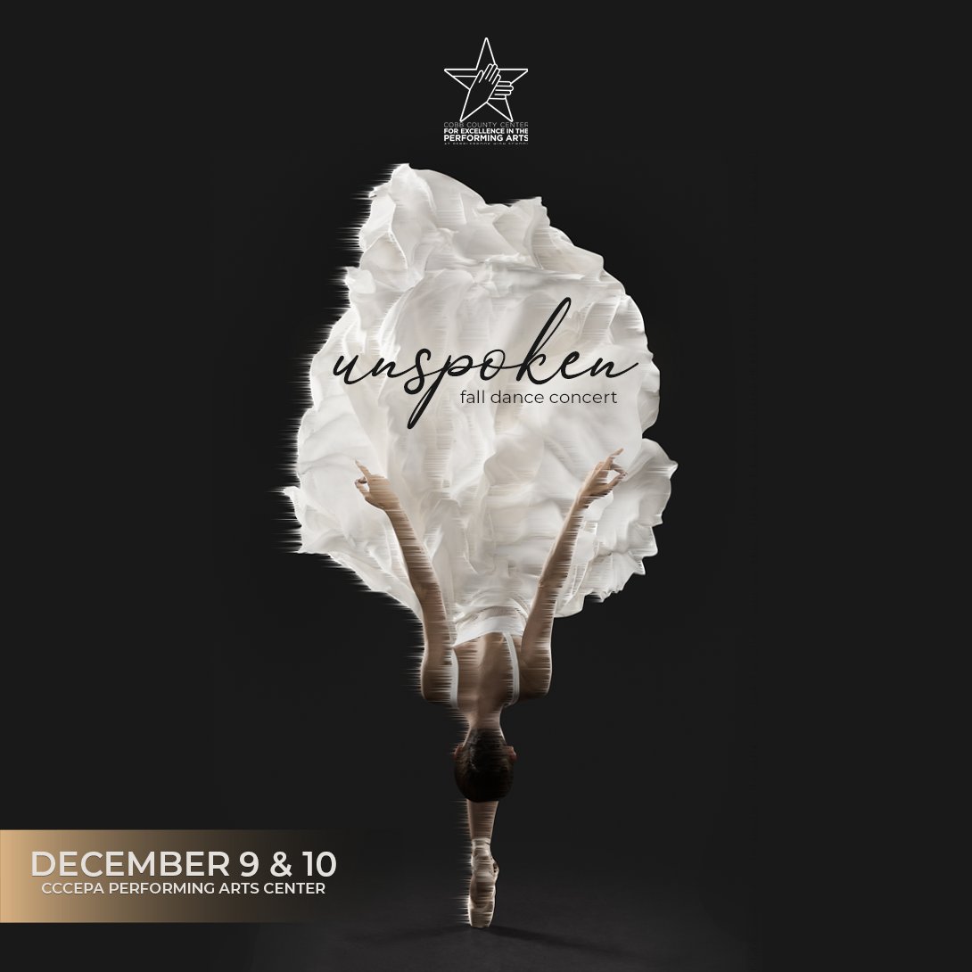 principal_proud's tweet photo. “Unspoken” represents how dance becomes meaningful w and w/o words. Using movement to tell a story or a feeling is the foundational essence of dance. Martha Graham, stated: “Dance is the hidden language of the soul of the body”. ONLY TWO SHOWS! Dec. 9 &amp; 10, 2022 – 7:30pm. https://t.co/pIu4sE7wLG