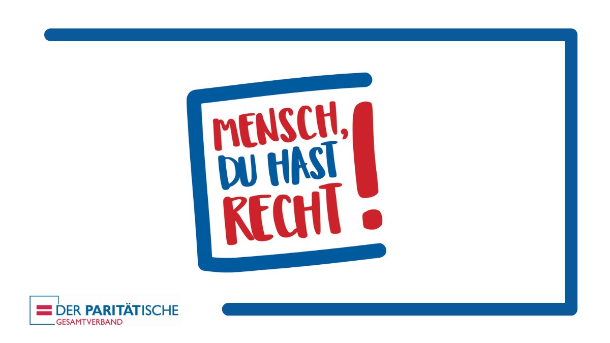 Menschenrechte sind auch in 🇩🇪 vielfach gefährdet &amp; wir erleben die Zunahme von Ausgrenzung. <a href="/Paritaet/">Der Paritätische</a> &amp; seine Mitgliedsorgas kämpfen täglich um die Einhaltung, Umsetzung &amp; den Schutz sozialer #Menschenrechte 💪.
#VielfaltOhneAlternative #MenschDuHastRecht