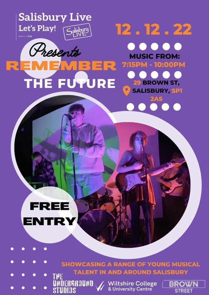 We have a brilliant <a href="/WiltsColl/">Wiltshire College & University Centre</a> student showcase here on Monday

Catch the stars of the future, live on stage at Brown Street. More: brownstreet.biz/events #salisbury #livemusic