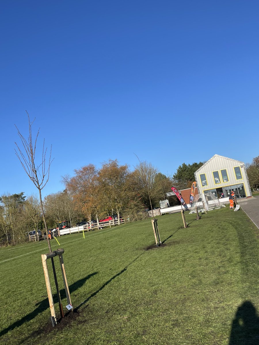WiltsFAYC's tweet photo. It was great to be involved at the Tree Planting event @GreenLanePF! 
We are very excited to announce that we have our own tree as part of the project on site! Pop down to Green Lane and see the work that’s taken place! ⚽️
@WiltsCountyFA https://t.co/jPOC7po8CQ