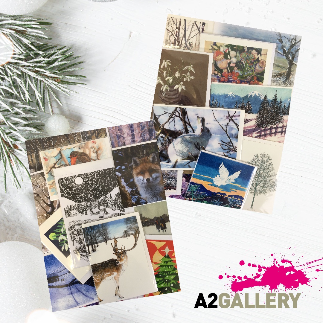 We have a great selection of affordable Christmas cards designed by some of our exhibiting artists. Pick up something different or unique to send to someone special. #christmascards #handmadegift #artgallery #wellssomerset #visitwells