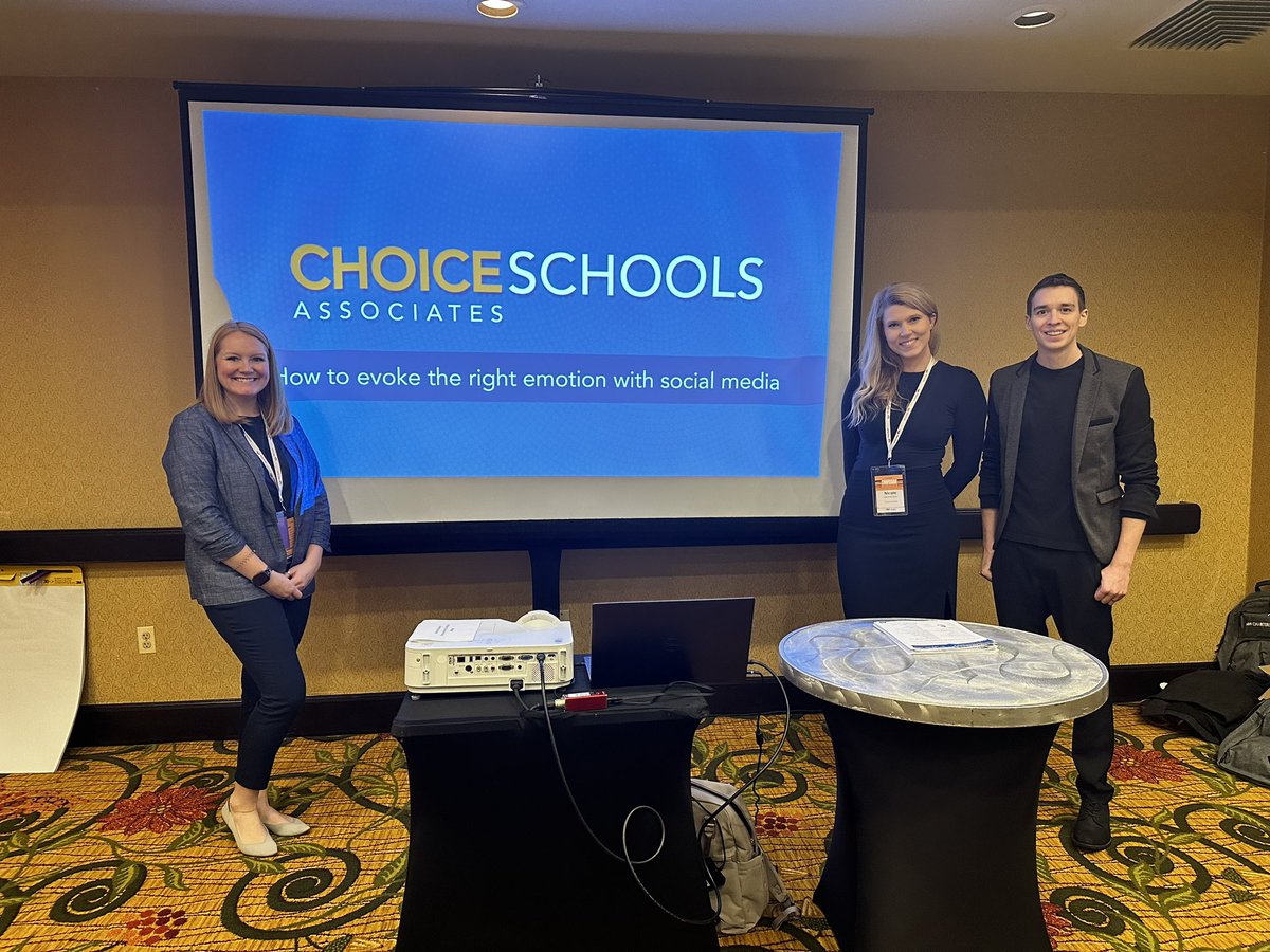 Our Choice Schools team has been enjoying their time at the annual <a href="/MICharters/">MI Charters</a> Symposium over the past two days! We are grateful to be here learning and collaborating with our charter school network.