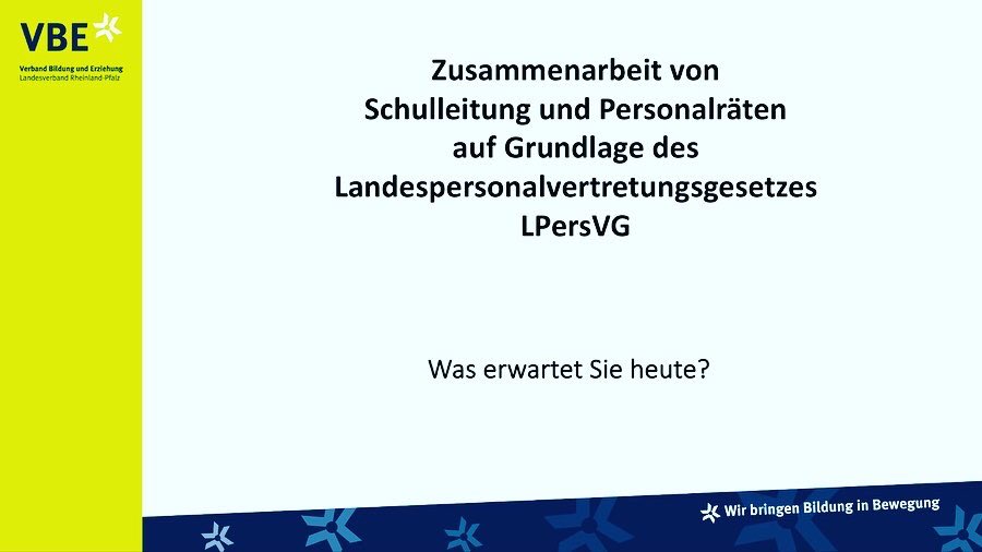 vbe_rp's tweet photo. 🟢Heute fand unsere Online-Schulung „Zusammenarbeit von Schulleitung und Personalräten“ mit unserem Landesvorsitzenden @LamowskiLars und Marlies Kulpe statt🟢

Vielen Dank für eure Teilnahme und den informativen Austausch 🍀👍

#bildung #zukunft #höchstezeitfürschule https://t.co/8KZgbeHAtB