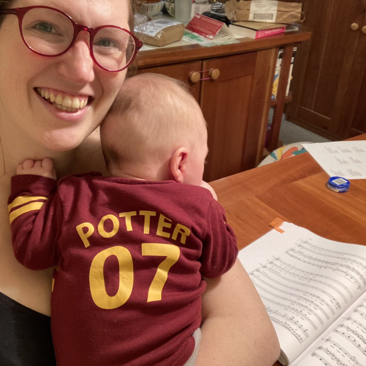 Learning music with my little helper..

Getting excited for #papagena with @WNOtweet next year!

#einenkleinenPapageno #notdistractedatall #magicflute #coverpamina