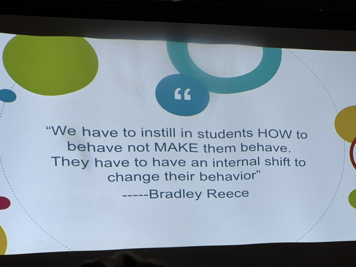We are so proud of our very own, Bradley Reece, for presenting on “Making Behavior a More Positive Experience for Everyone”to teachers and administrators from all over the state of Tennessee at the ESSA East TN Federal Programs Conference.