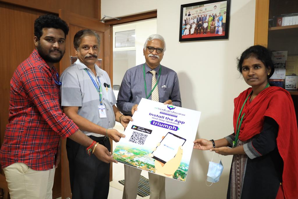 svmch_rc's tweet photo. இன்று 08.12.2022 ஸ்ரீ வெங்கடேஷ்வரா கல்வி குழுமத்தின் ட்ரைம்ப் #Triumph செயலி அறிமுகபடுத்தபட்டது! 

#SVGI #Triumph #SriVenkateshwaraa #SVMCHRC #MedicalCollege https://t.co/qvus20dnY5