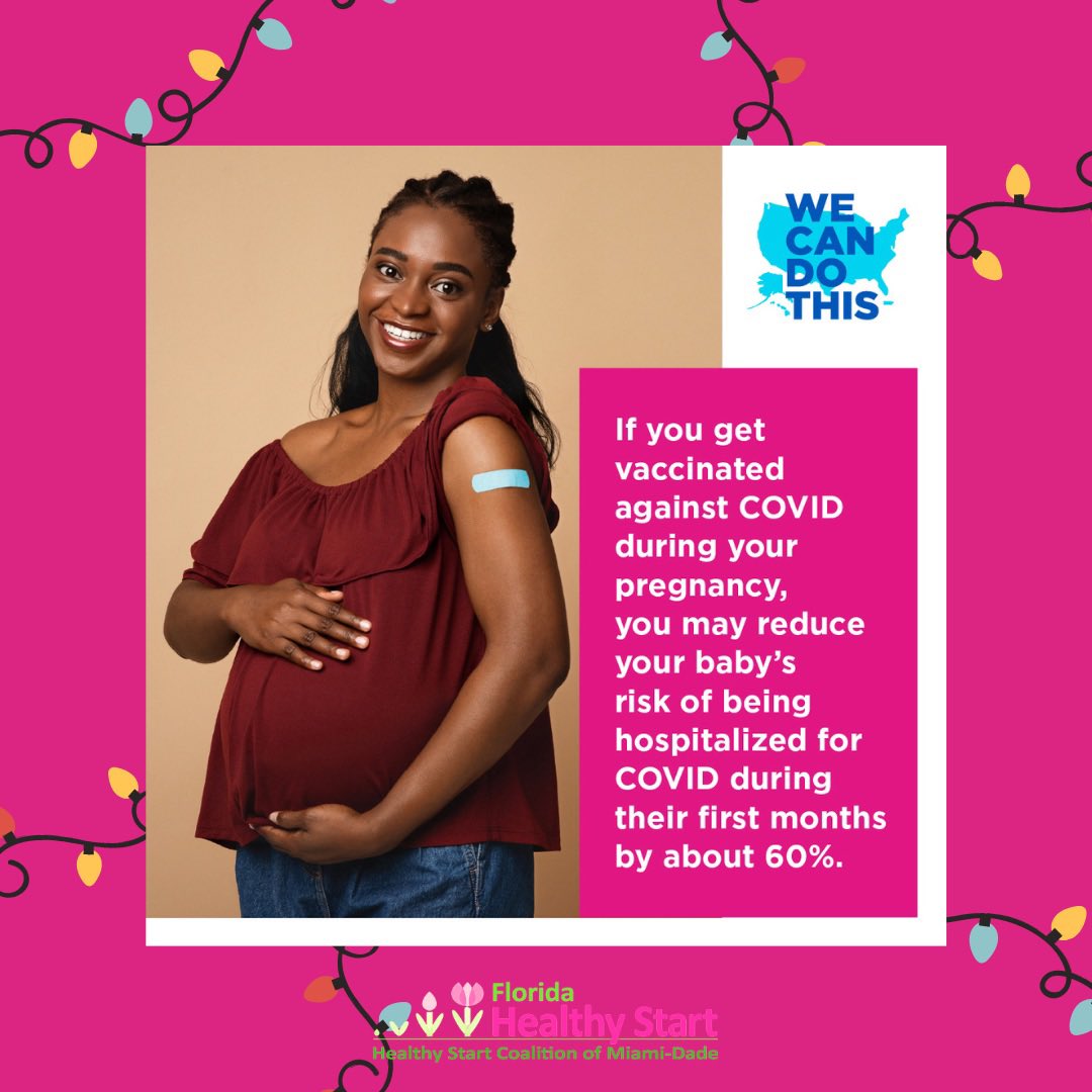 hscmd's tweet photo. 🤰Getting vaccinated against COVID while you're pregnant may lower your baby's risk of being hospitalized for COVID during their first months of life.

#HSCMD #WeCanDoThis #covid19 #coronavirus #vaccine #getvaccinated #cdc #guideline #booster #boostedpregnancy #winterbooster https://t.co/o4qx1MRvR9